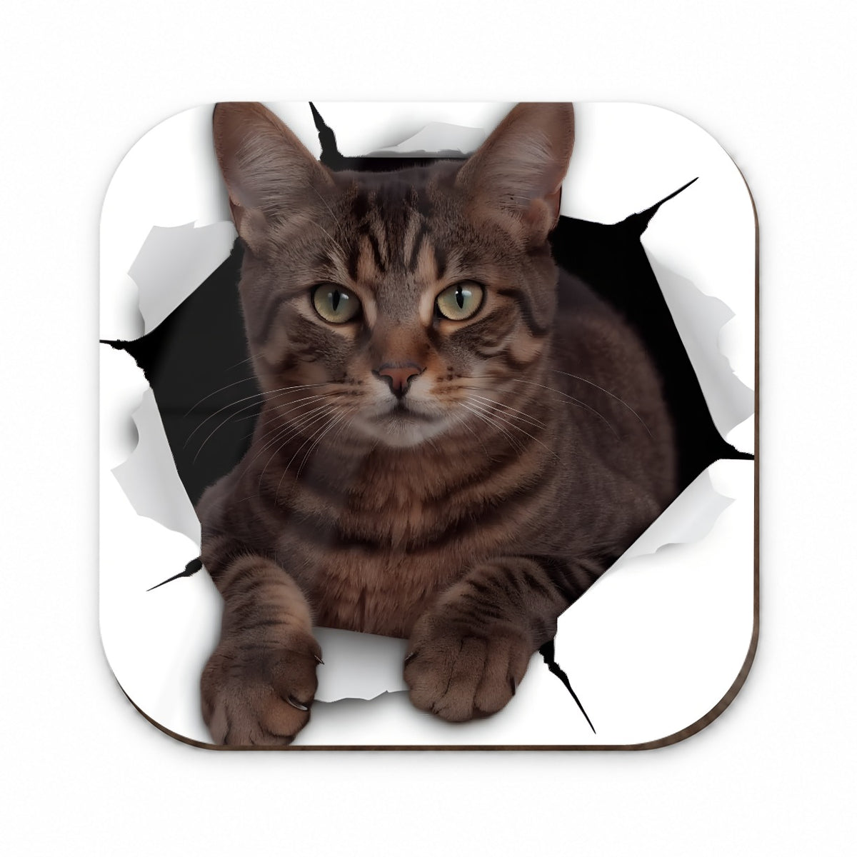 Manx Cat Breakout Fridge Magnet