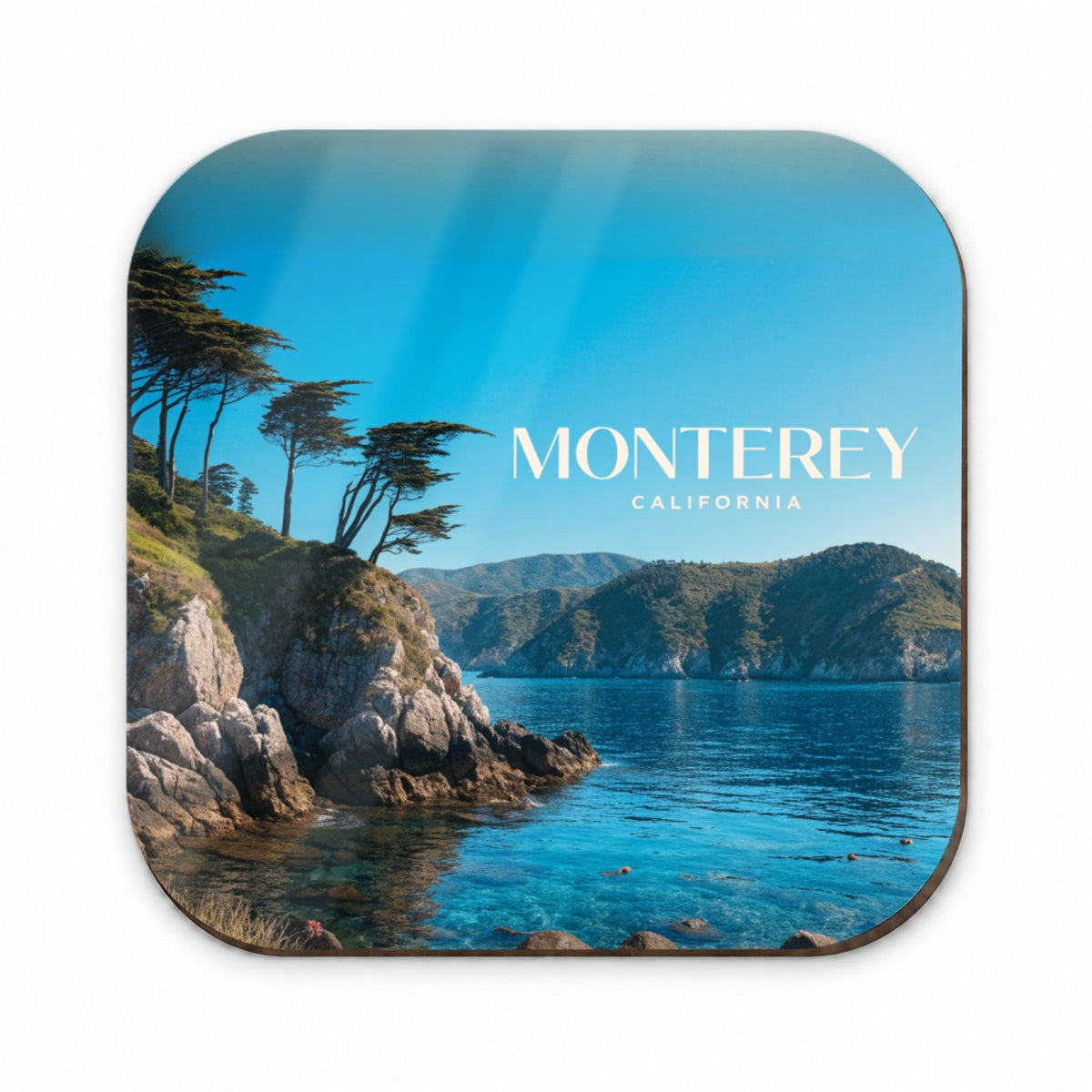Monterey California Travel Fridge Magnet