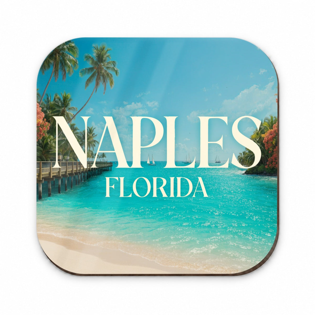 Naples Florida Travel Fridge Magnet