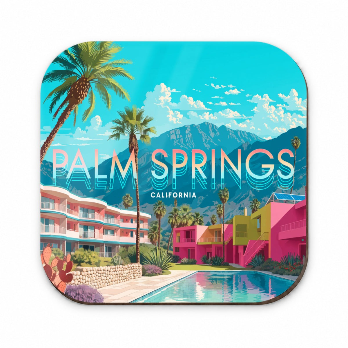 Palm Springs California Travel Fridge Magnet