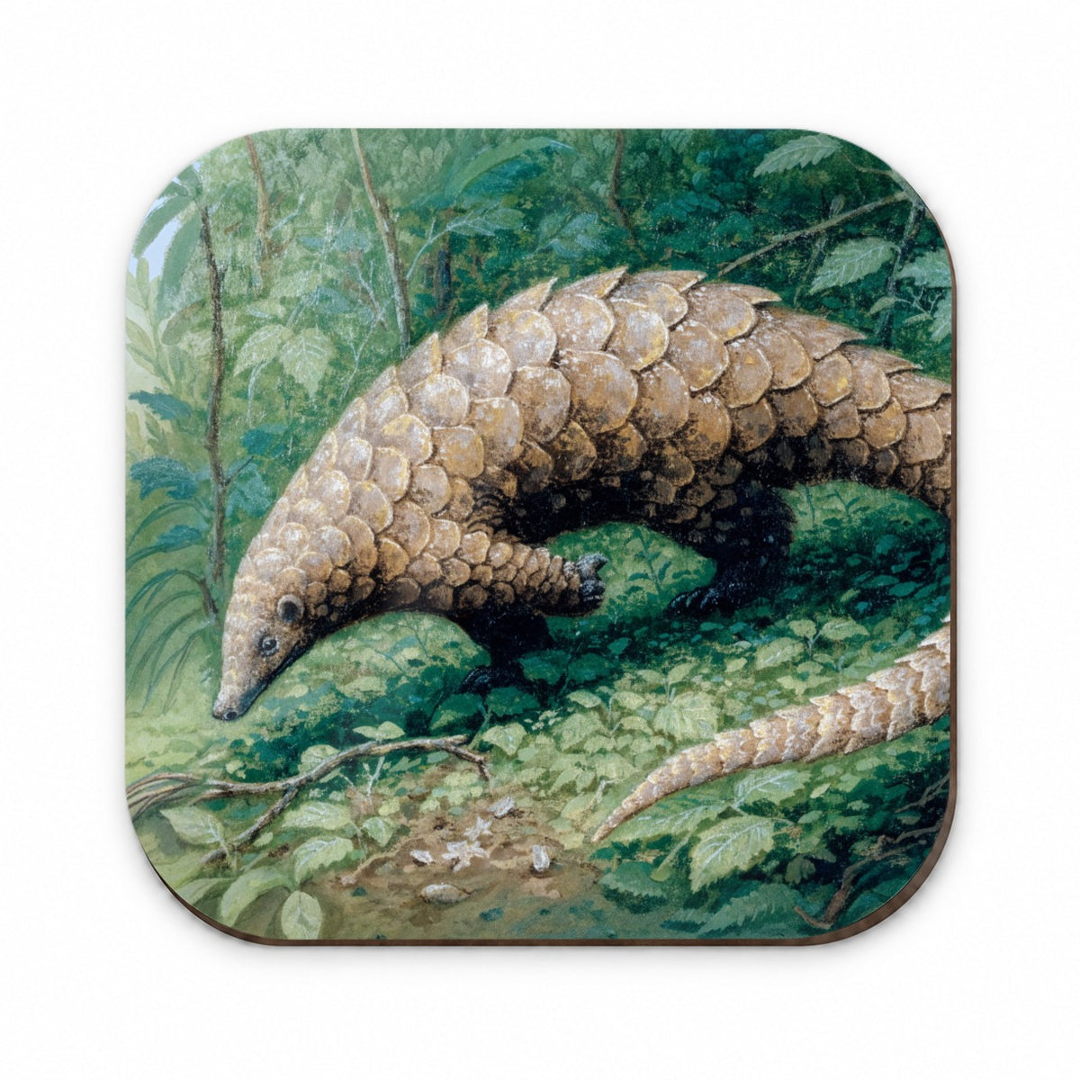 Pangolin Woodland Fridge Magnet