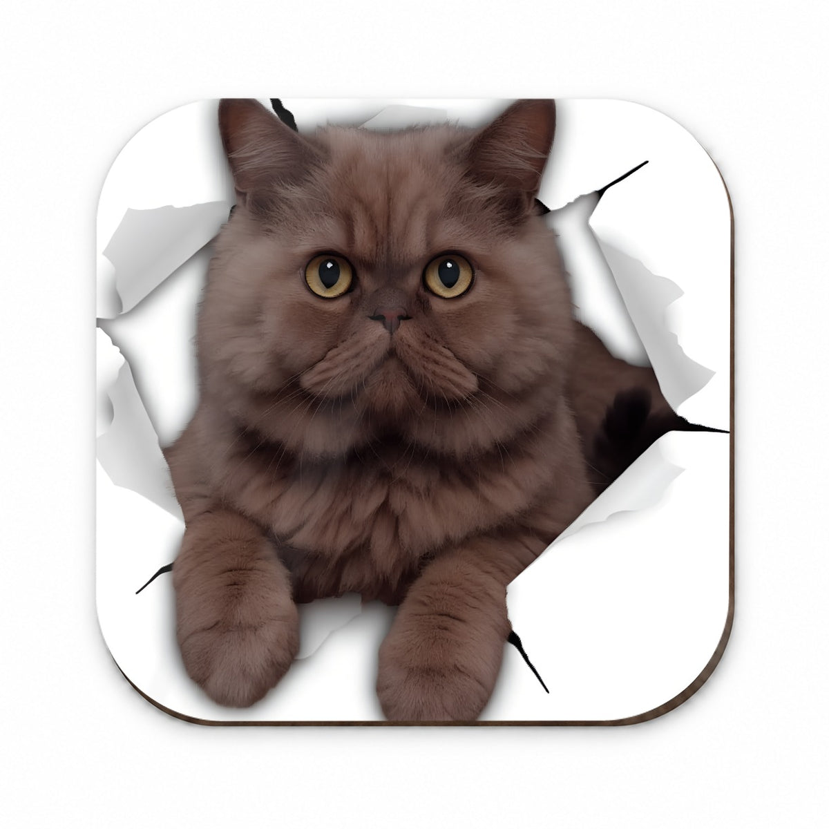 Persian Cat Breakout Fridge Magnet
