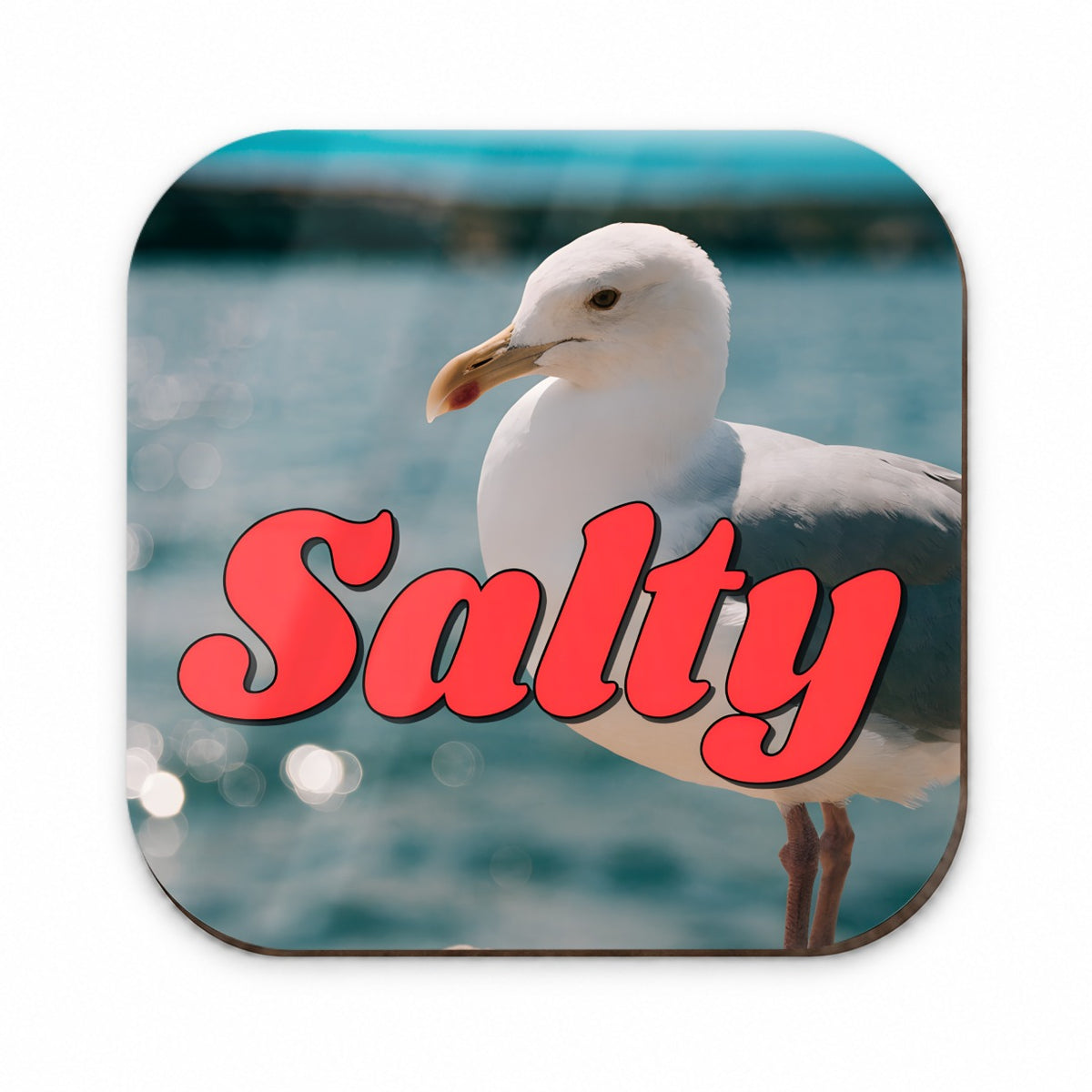 Salty Sea Gull Funny Fridge Magnet