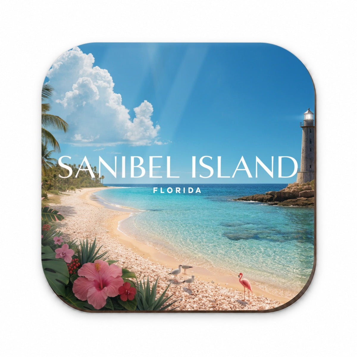 Sanibel Island Florida Travel Fridge Magnet