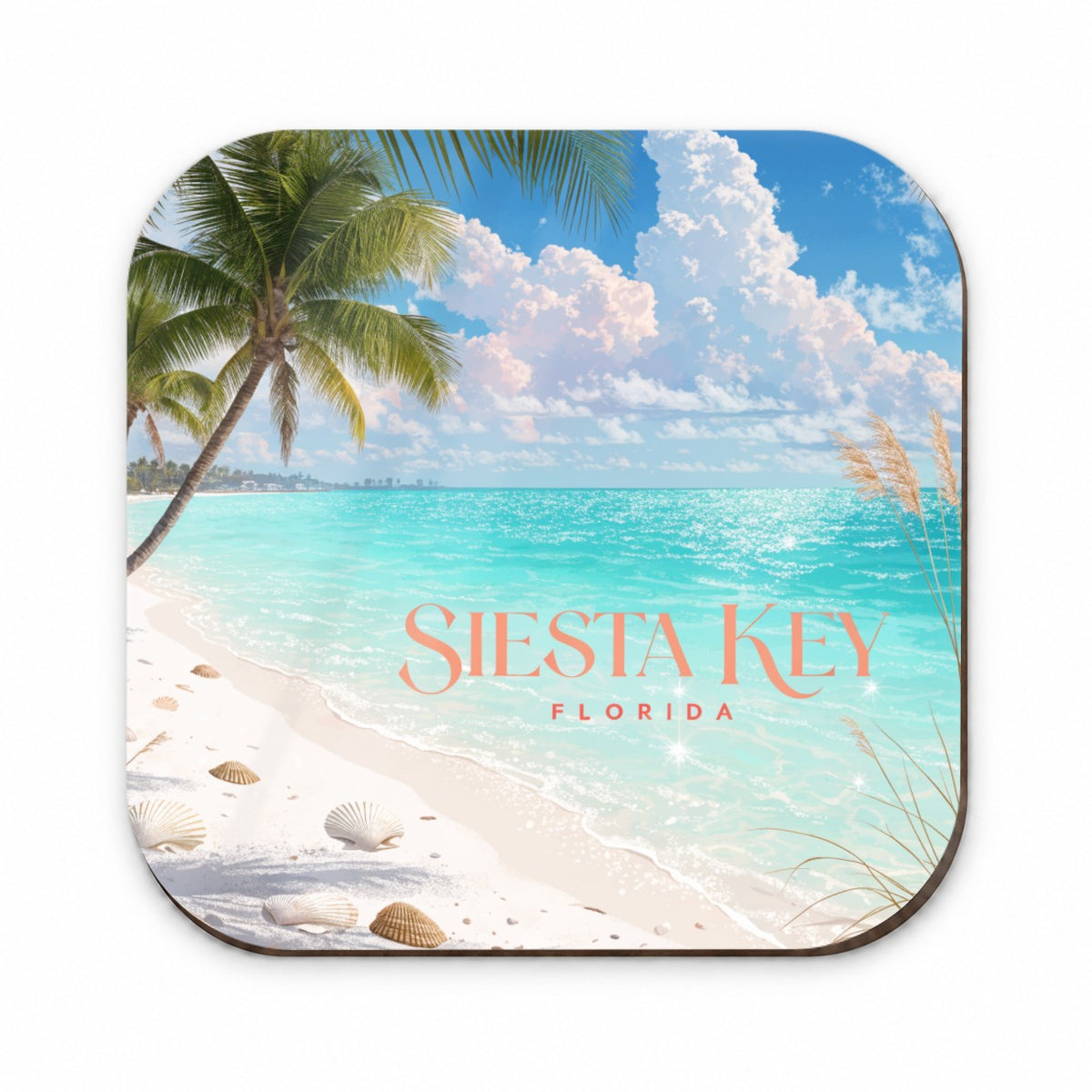 Siesta Key Florida Travel Fridge Magnet