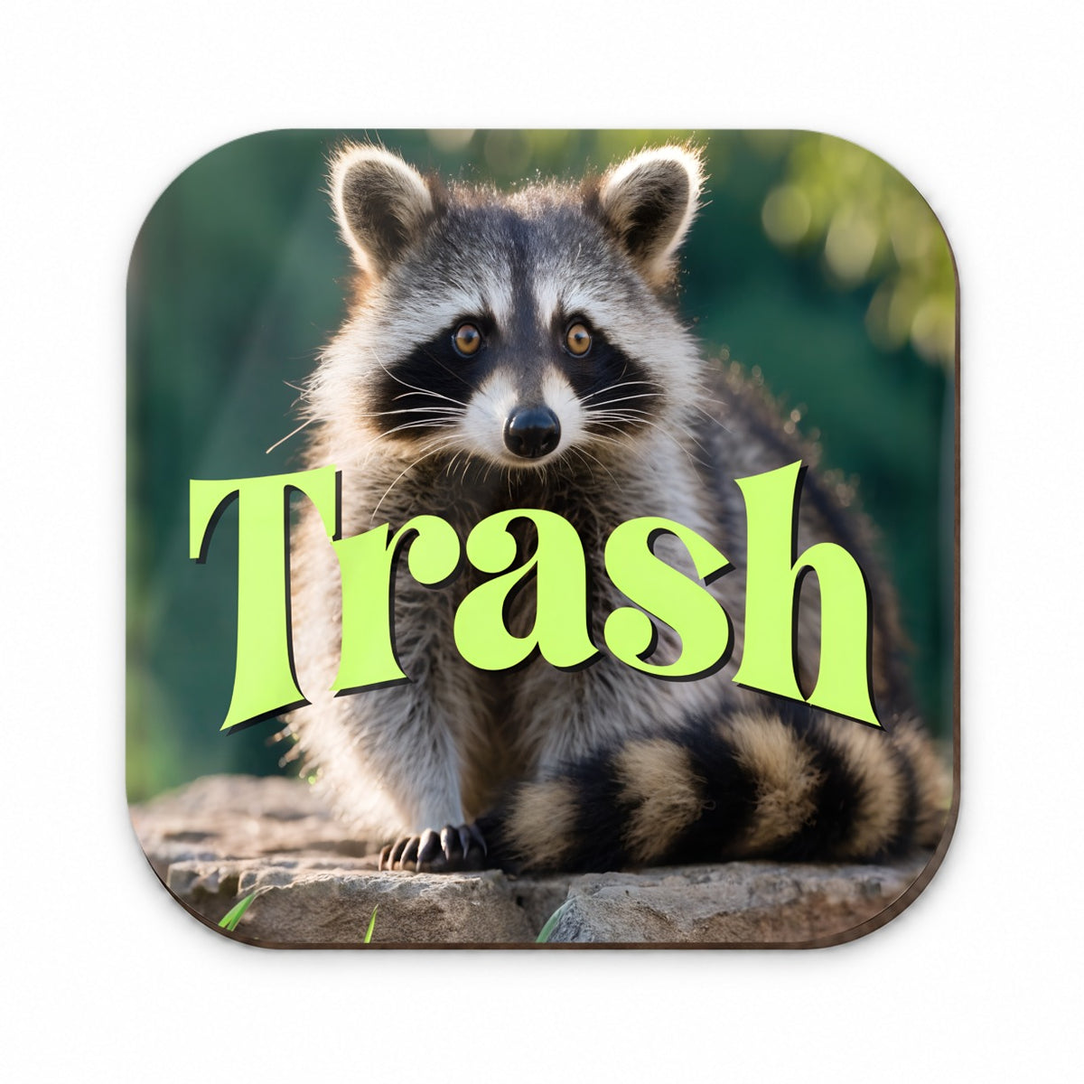 Trash Raccoon Funny Fridge Magnet