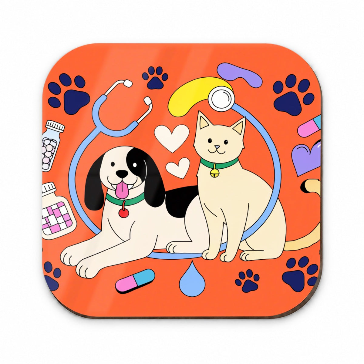 Veterinarian Animal Lover Fridge Magnet