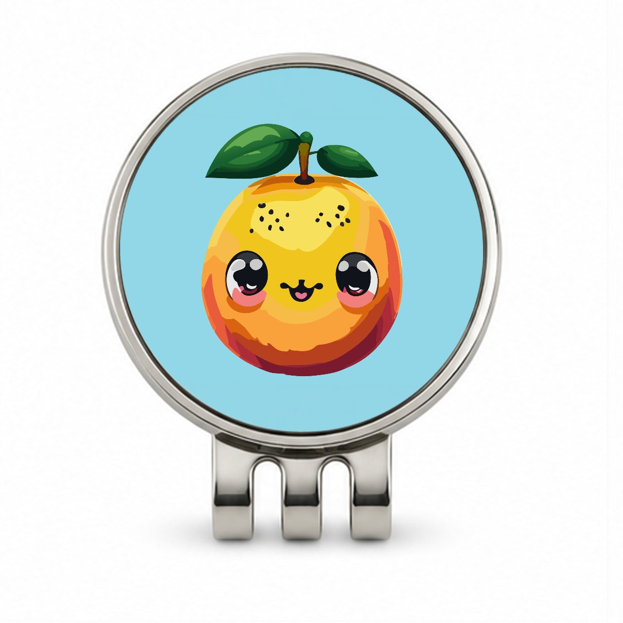 Mango Fruit Kawaii Golf Hat Clip with Ball Marker