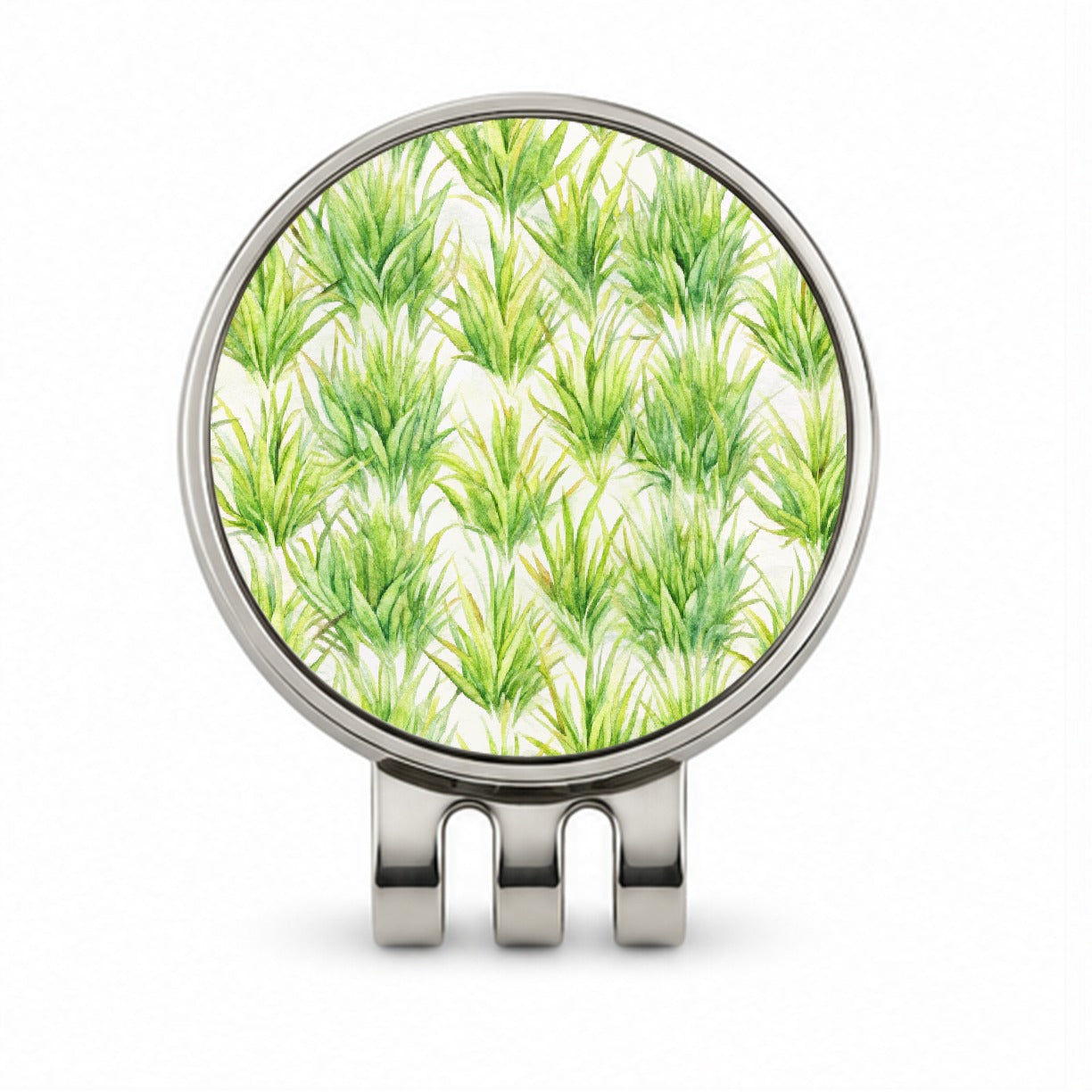 Lots Of Wild Grass Golf Hat Clip with Ball Marker