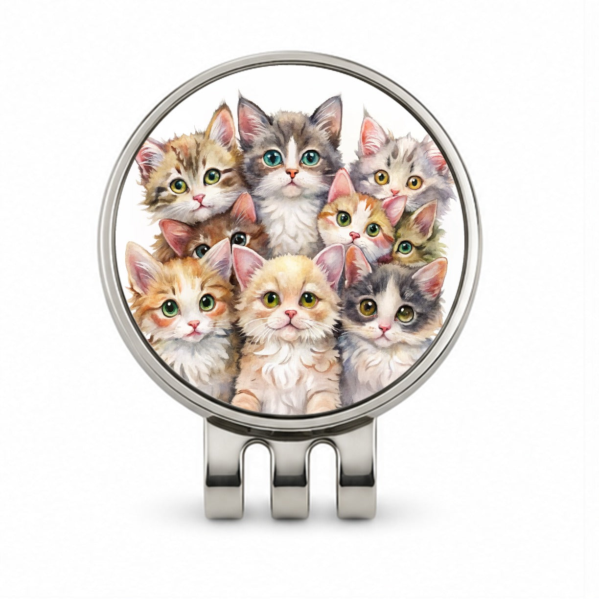 Sweet Laperm Cats Golf Hat Clip with Ball Marker