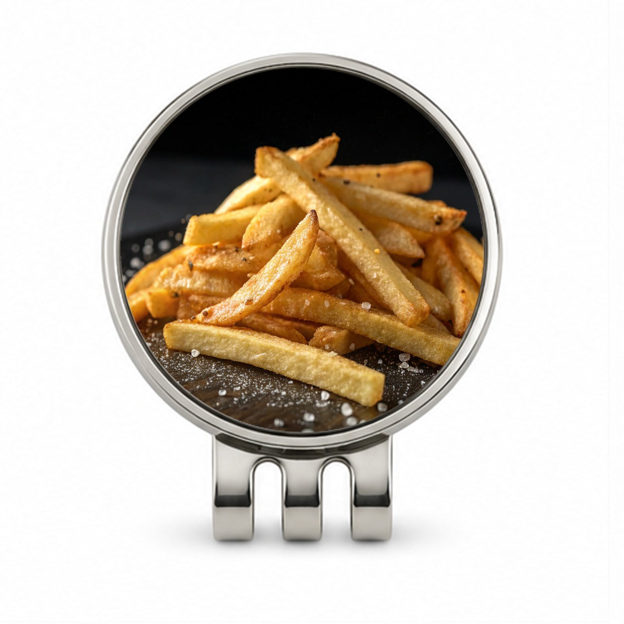 French Fries Golf Hat Clip with Ball Marker