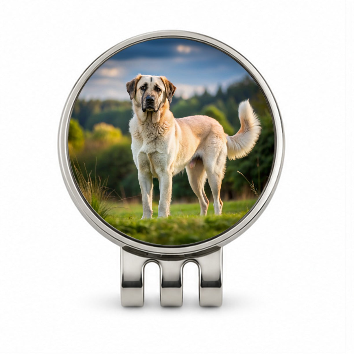 Anatolian Shepherd Dog Photo Golf Hat Clip with Ball Marker