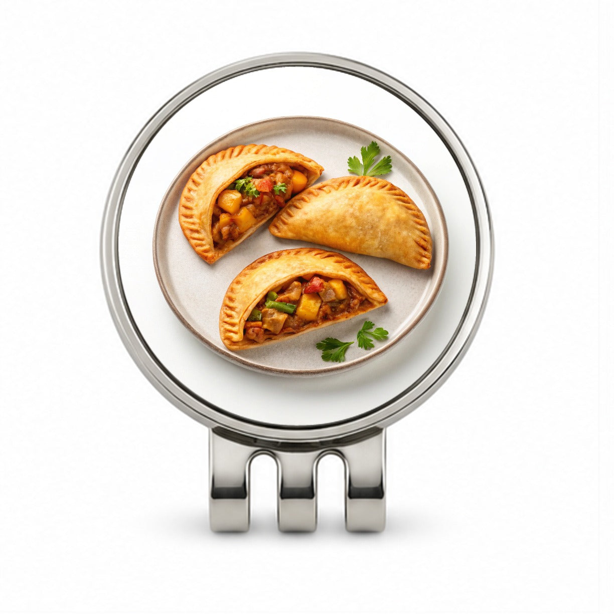 Empanadas Spain Food Golf Hat Clip with Ball Marker
