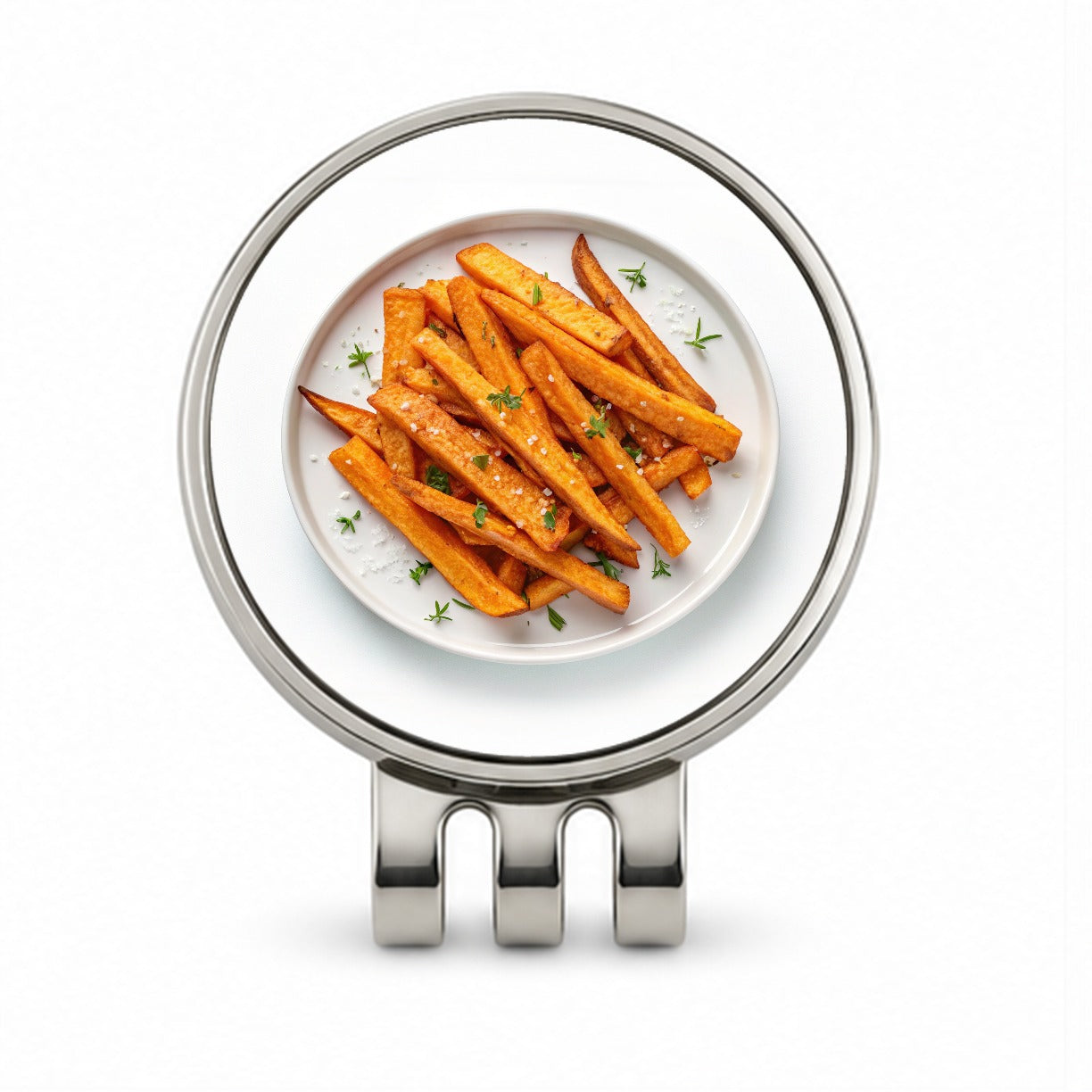 Sweet Potato Fries Yummy Golf Hat Clip with Ball Marker