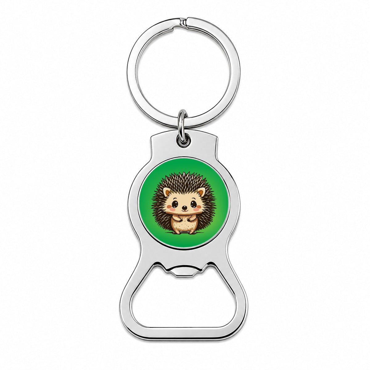 Hedgehog Cute Bottle Opener Keychain