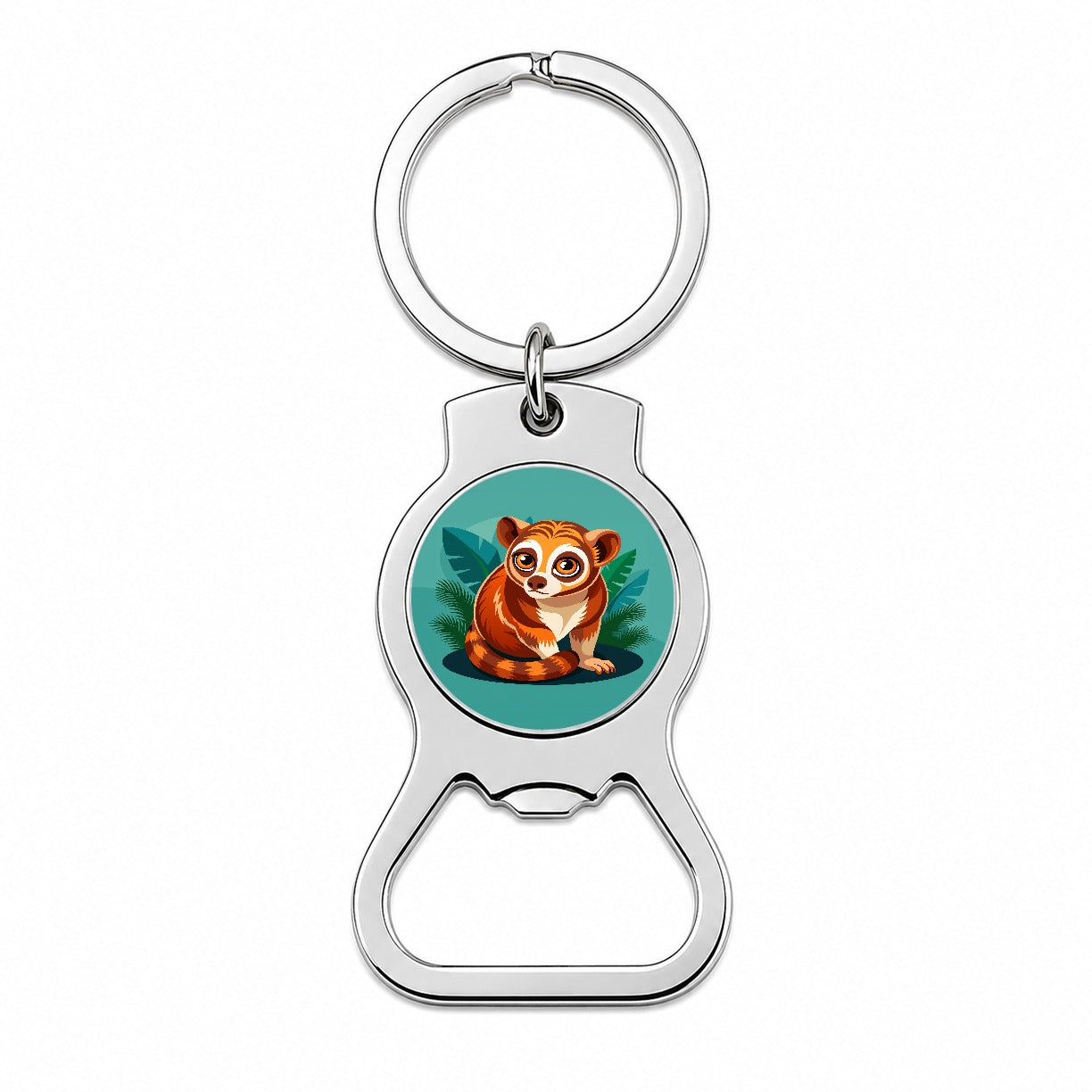 Slow Loris Cute Bottle Opener Keychain
