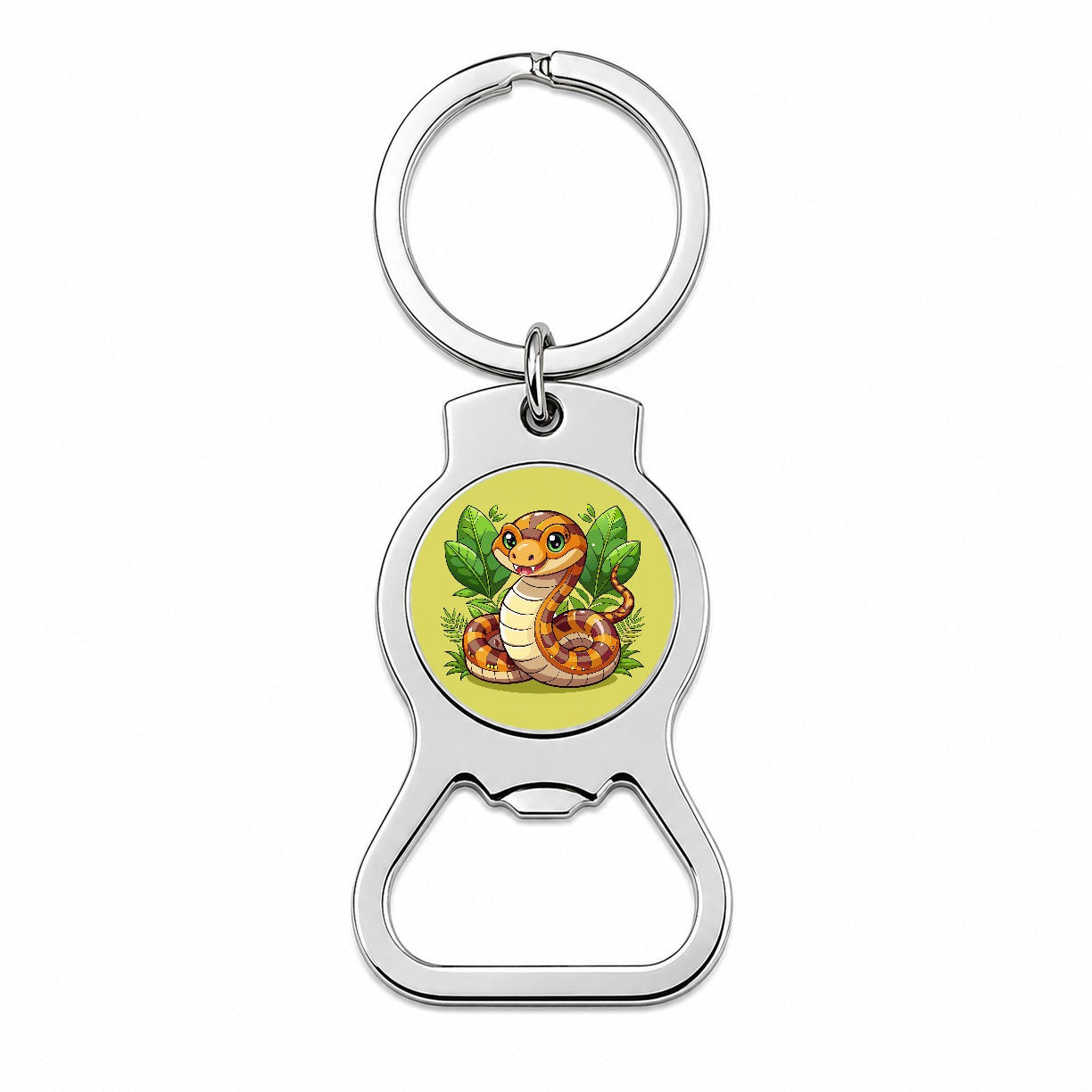 Snake Cute Bottle Opener Keychain
