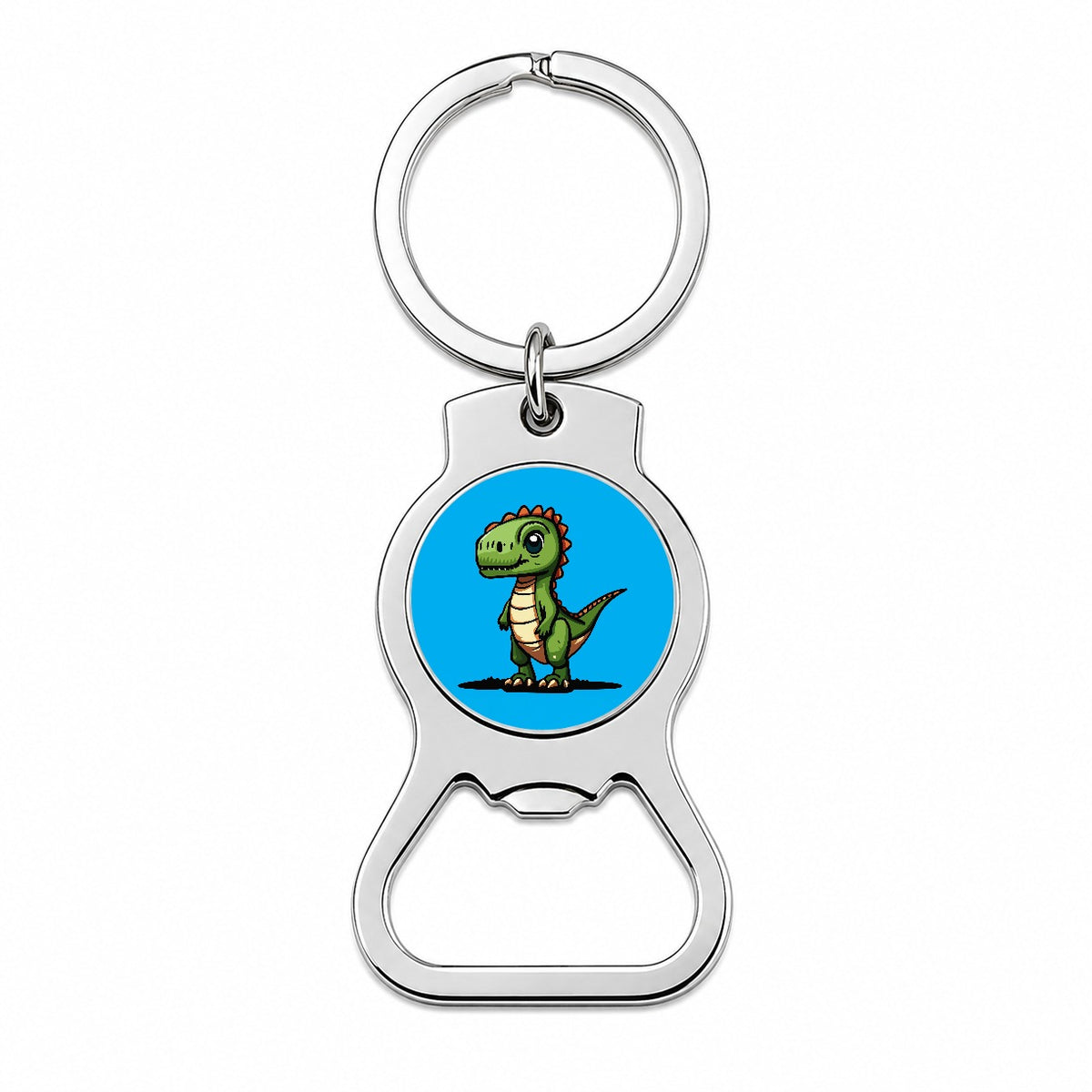 T-Rex Tyrannosaurus Dinosaur Cute Bottle Opener Keychain