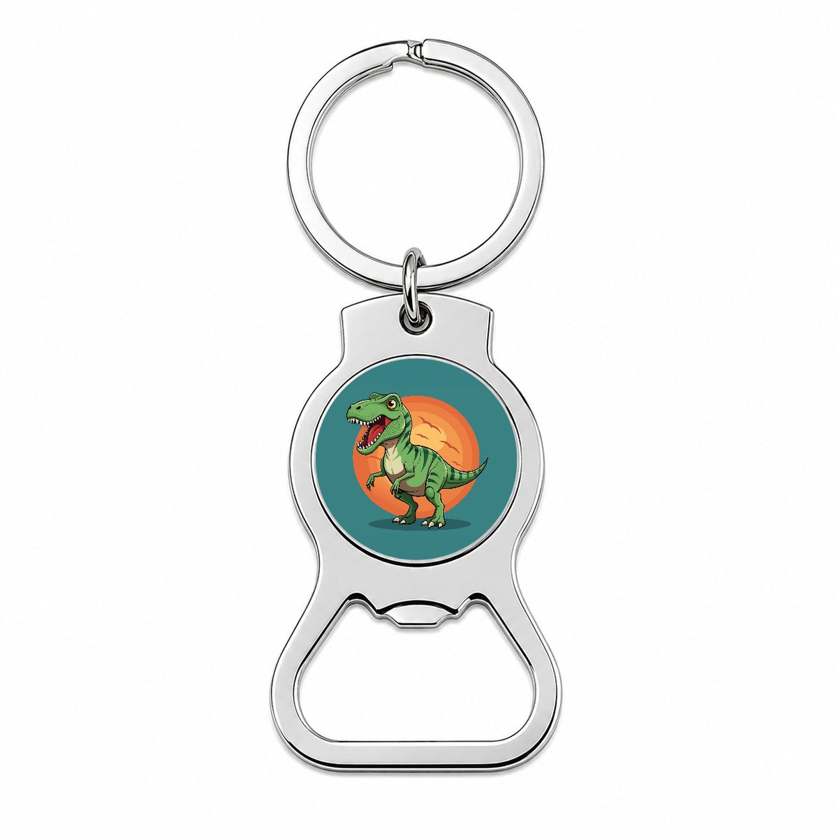 Tyrannosaurus T-Rex Dinosaur Bottle Opener Keychain