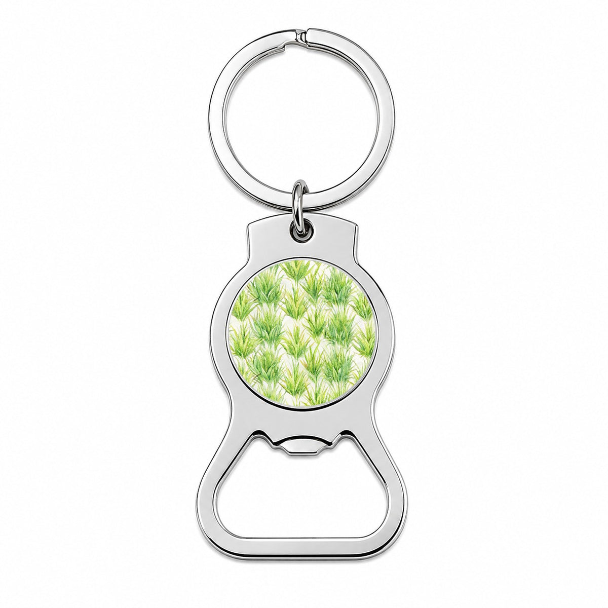 Lots Of Wild Grass Bottle Opener Keychain