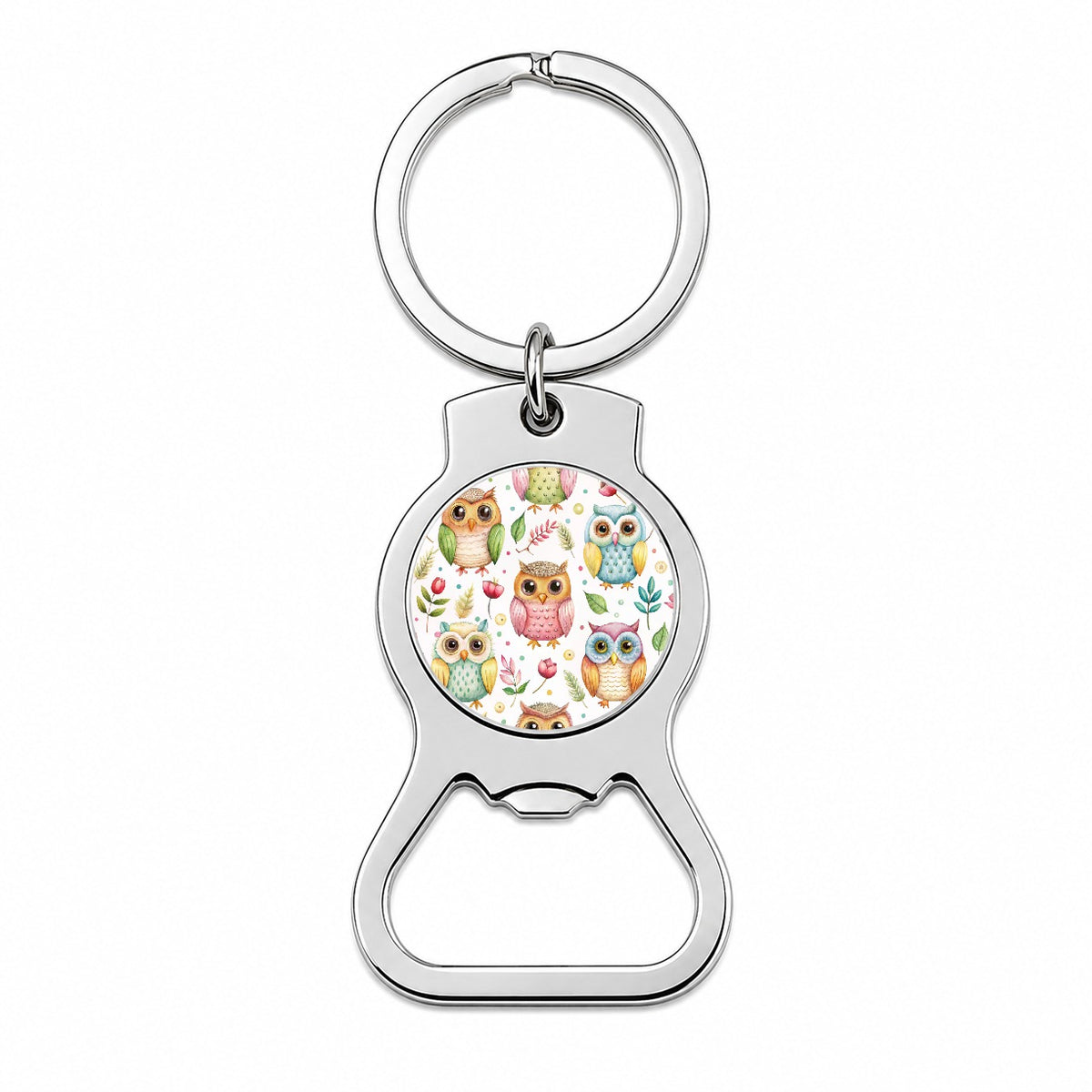 Sweet Owls Bottle Opener Keychain