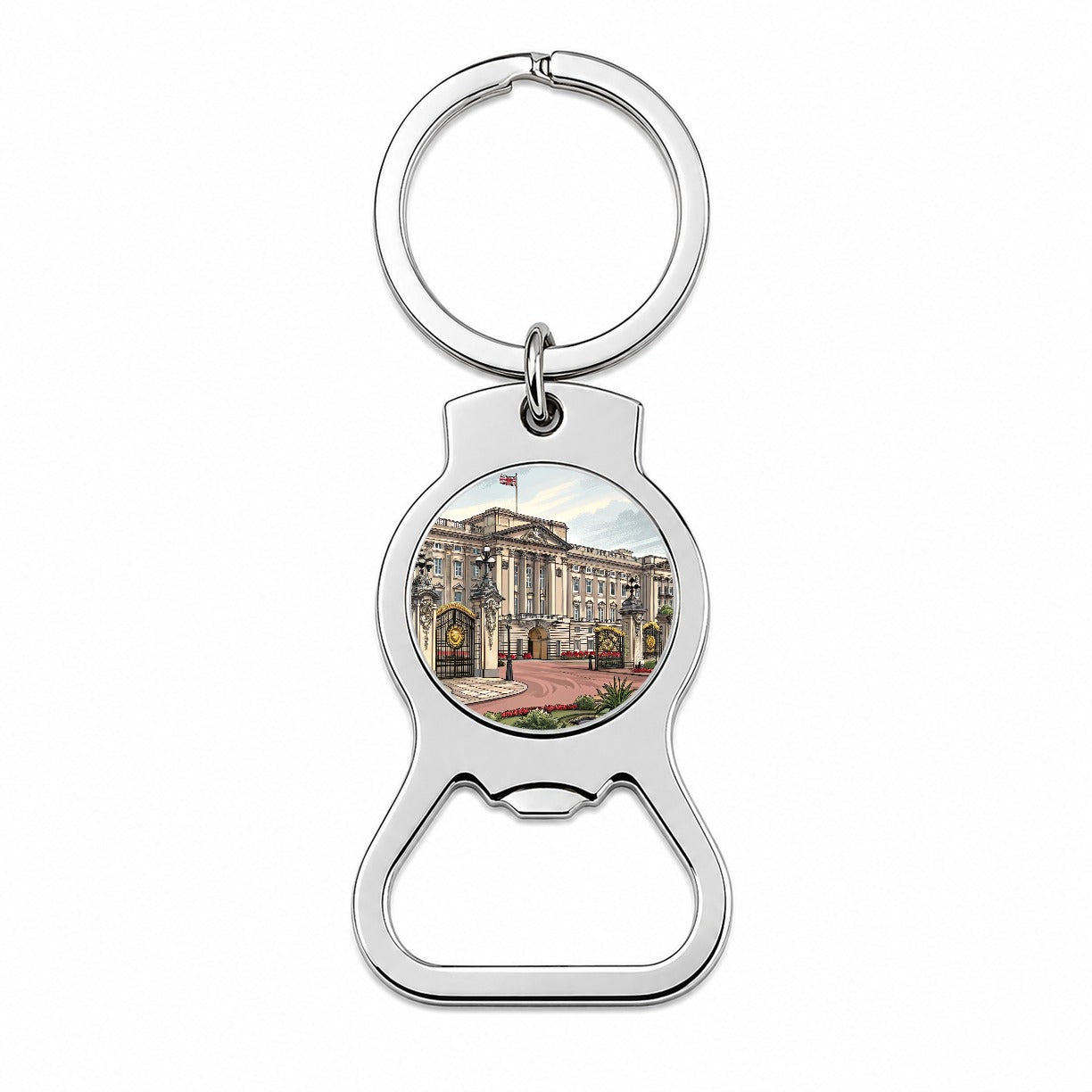 Buckingham Palace London England Great Britain Bottle Opener Keychain