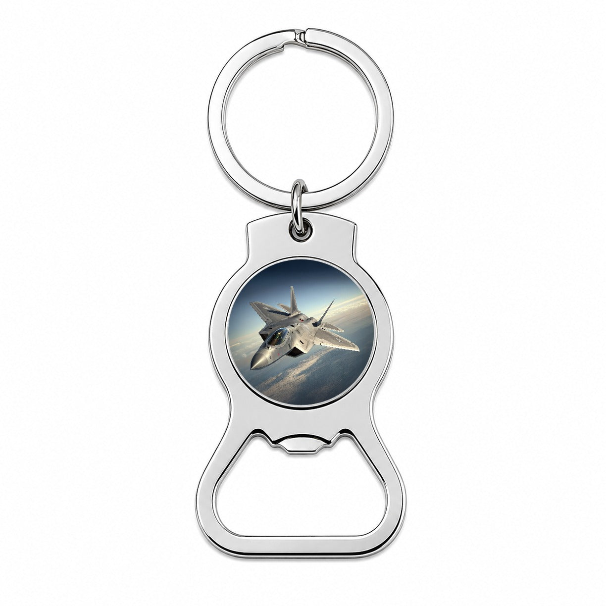 F-22 Raptor Air Force Air Superiority Fighter Plane Bottle Opener Keychain