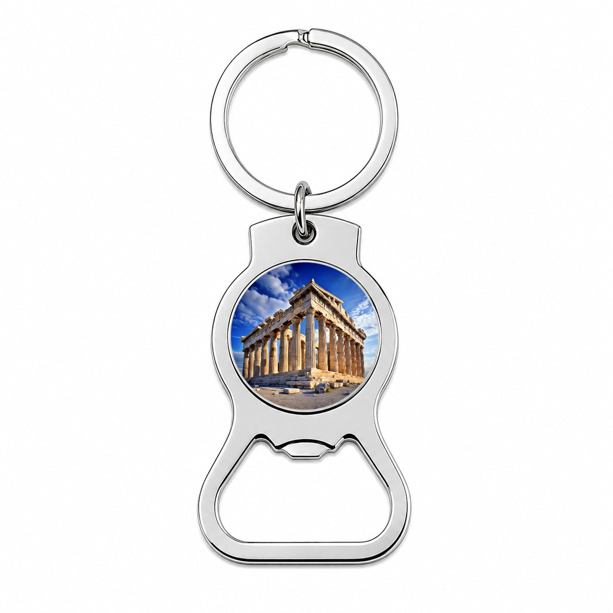 Parthenon Temple Athens Greece Greek Bottle Opener Keychain