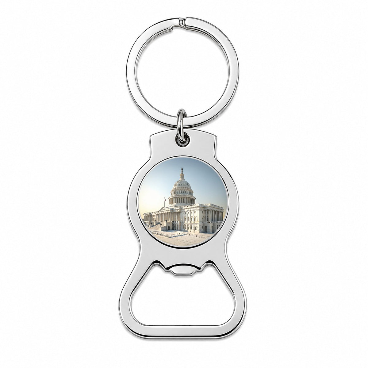 US Capitol Building Washington DC Bottle Opener Keychain