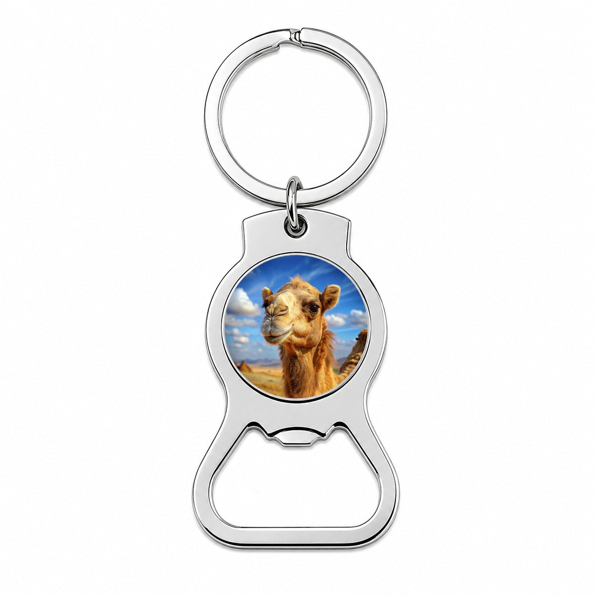Camel Bottle Opener Keychain