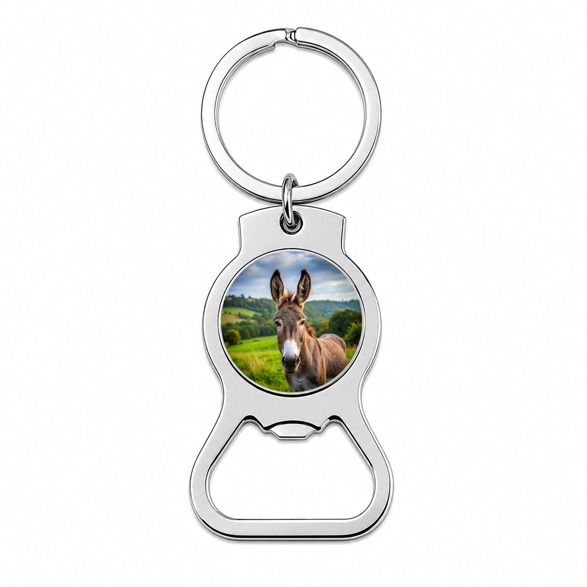 Donkey Bottle Opener Keychain