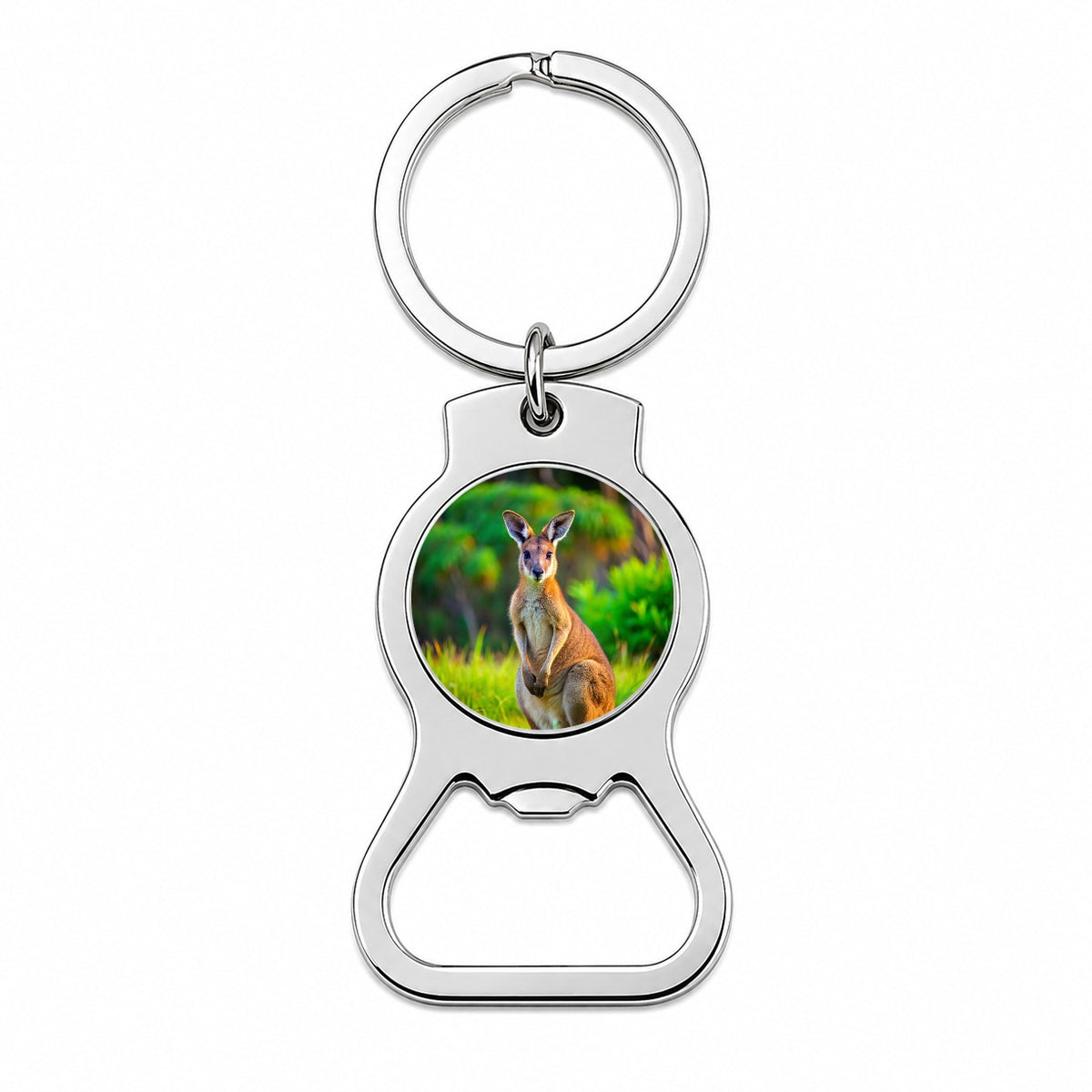 Kangaroo Bottle Opener Keychain