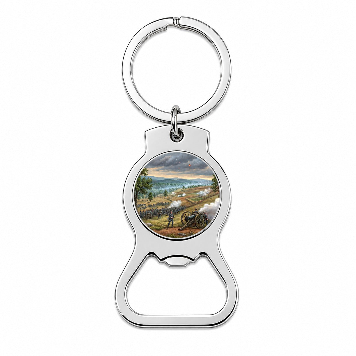 The Civil War Gettysburg Bottle Opener Keychain