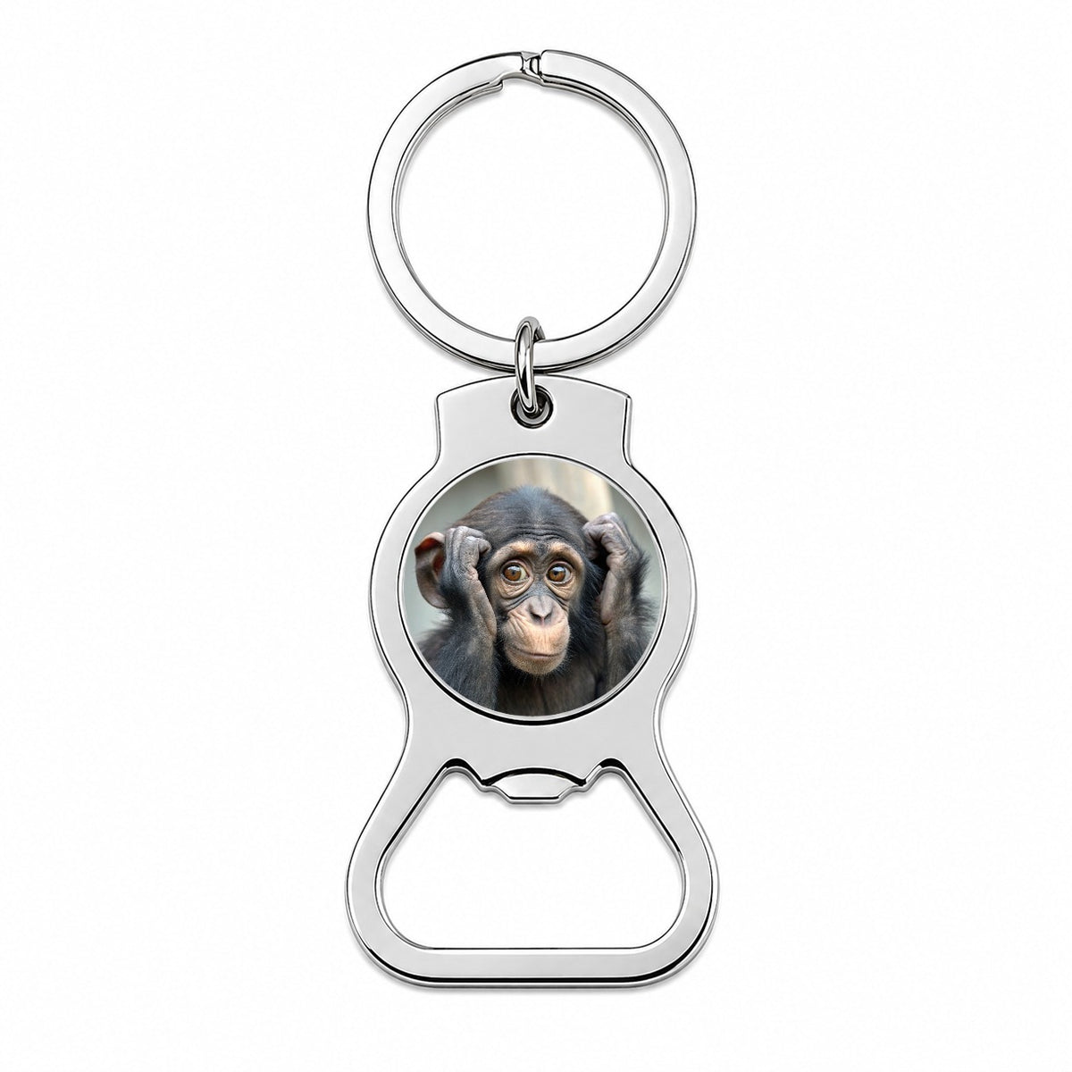 Monkey Adorable Bottle Opener Keychain