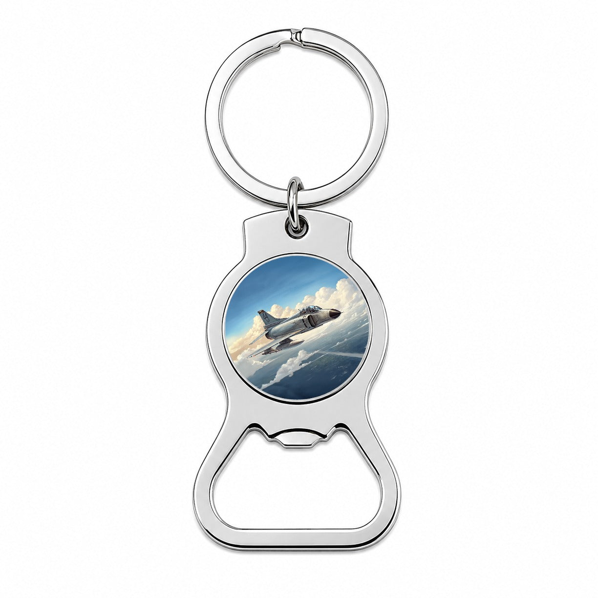 F-4 Phantom II Fighter Bomber Jet Plane Bottle Opener Keychain