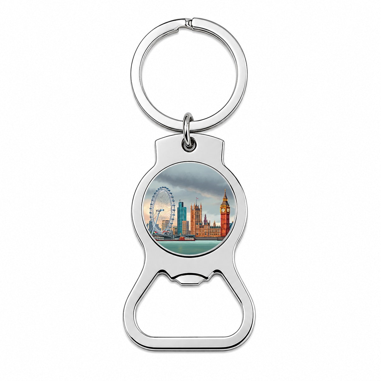 London England Big Ben Bottle Opener Keychain