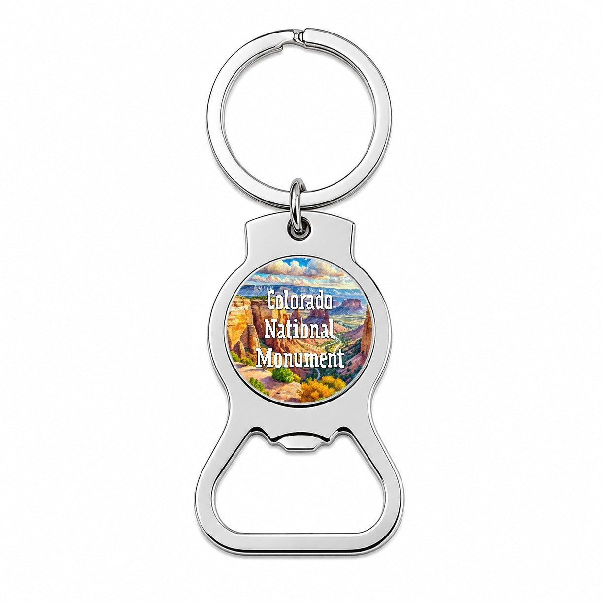 Colorado National Monument Colorado Bottle Opener Keychain