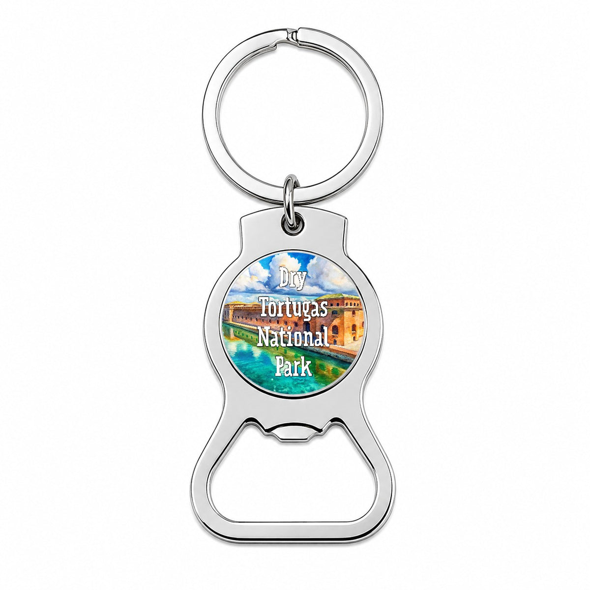 Dry Tortugas National Park Florida Bottle Opener Keychain