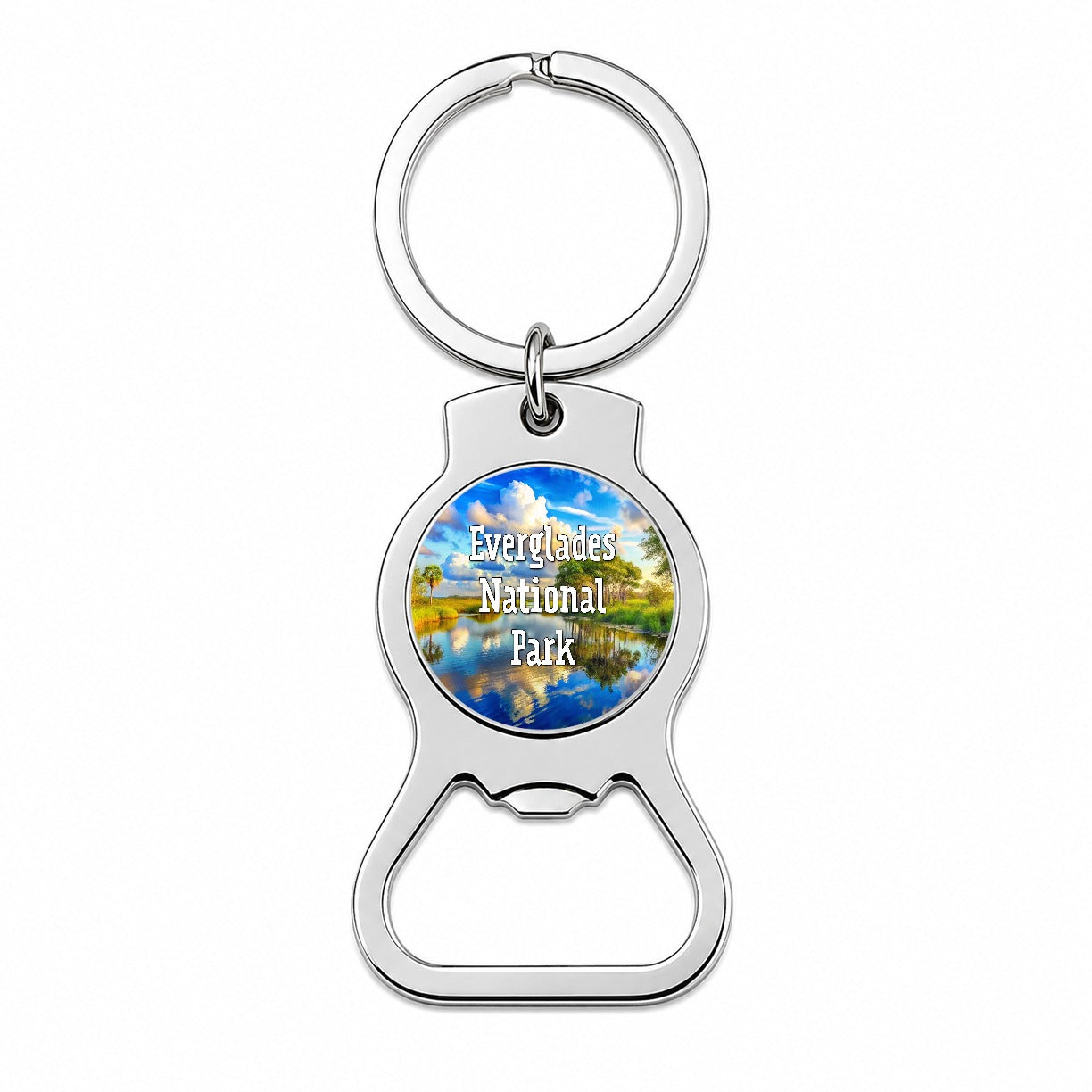 Everglades National Park Florida Bottle Opener Keychain