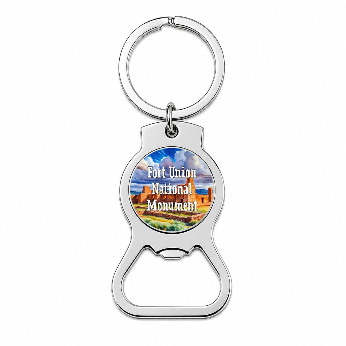 Fort Union National Monument New Mexico Bottle Opener Keychain