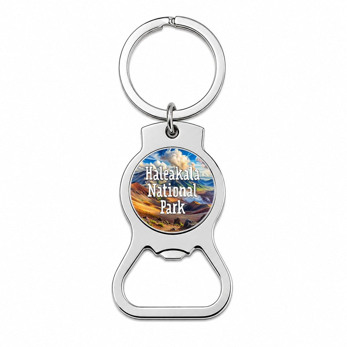 Haleakala National Park Hawaii Bottle Opener Keychain