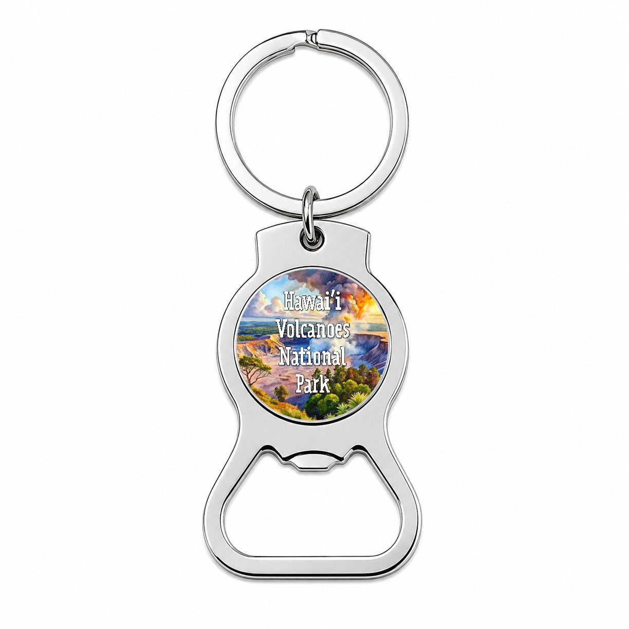Hawai'i Volcanoes National Park Bottle Opener Keychain