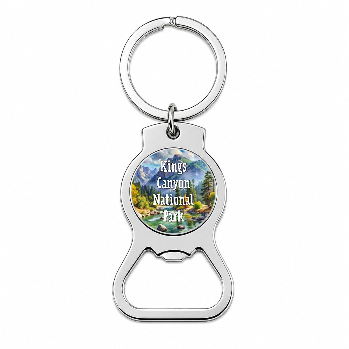 Kings Canyon National Park California Bottle Opener Keychain
