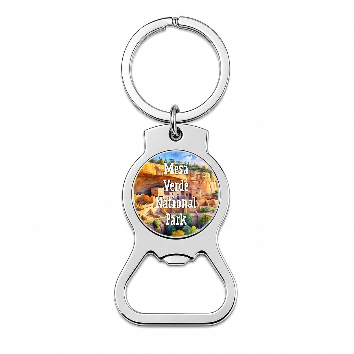 Mesa Verde National Park Colorado CO Bottle Opener Keychain