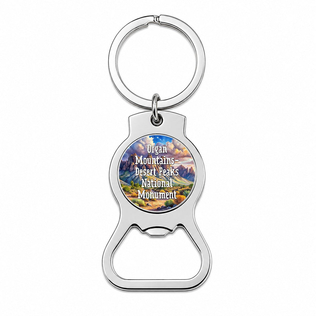 Organ Mountains-Desert Peaks National Monument New Mexico Bottle Opener Keychain