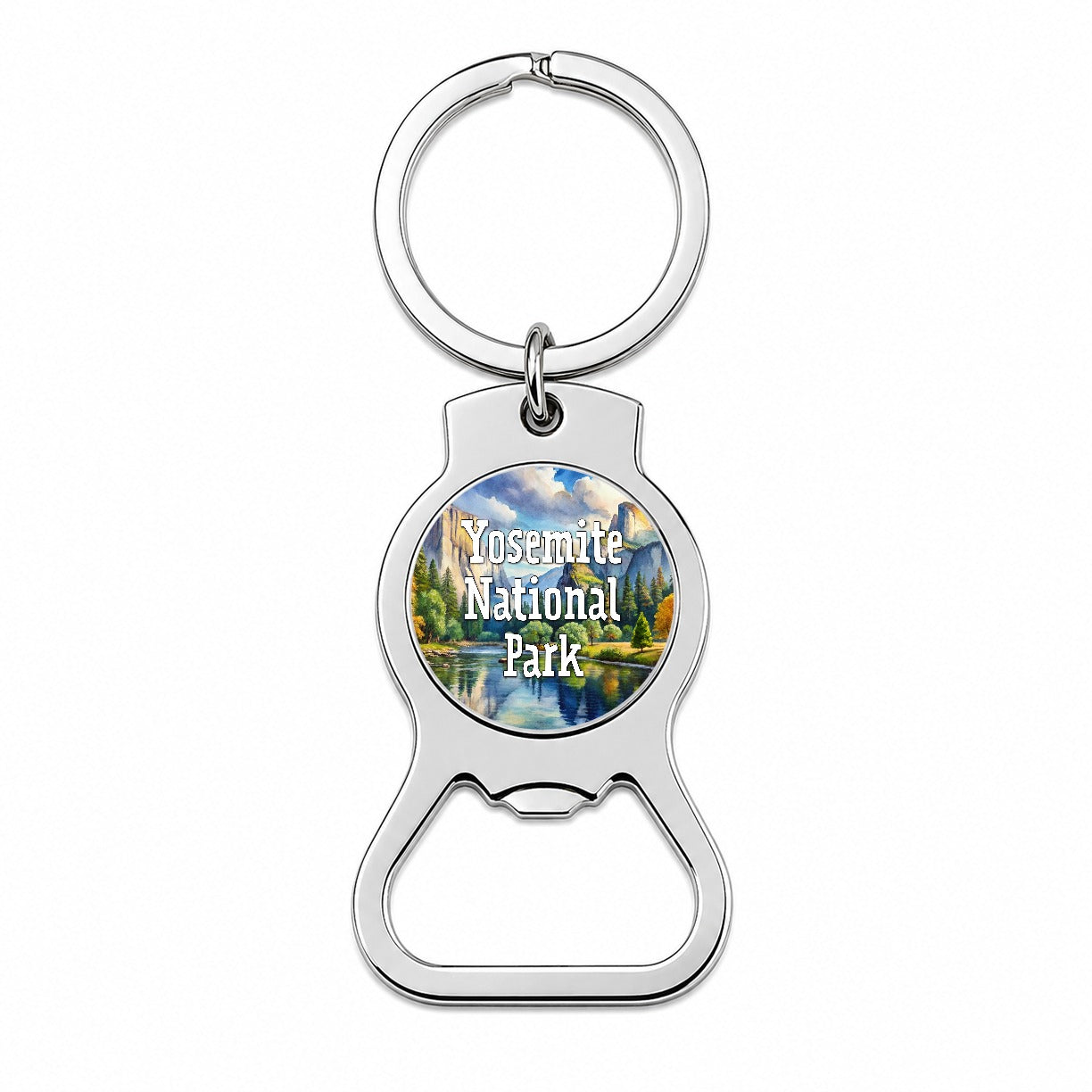 Yosemite National Park California Bottle Opener Keychain