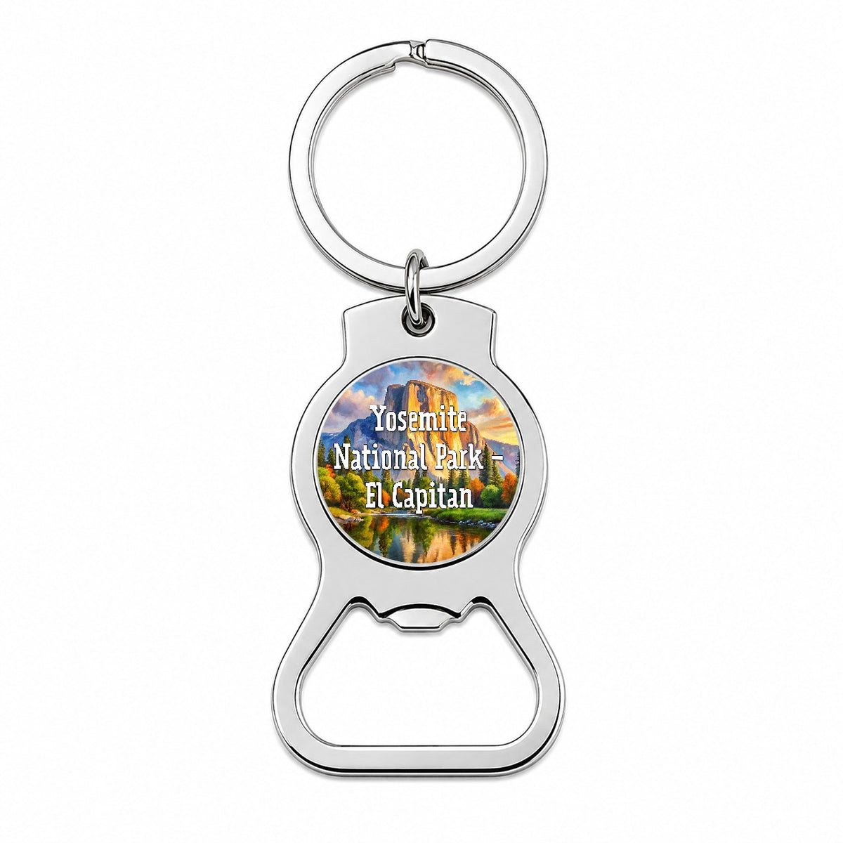 Yosemite National Park El Capitan Bottle Opener Keychain