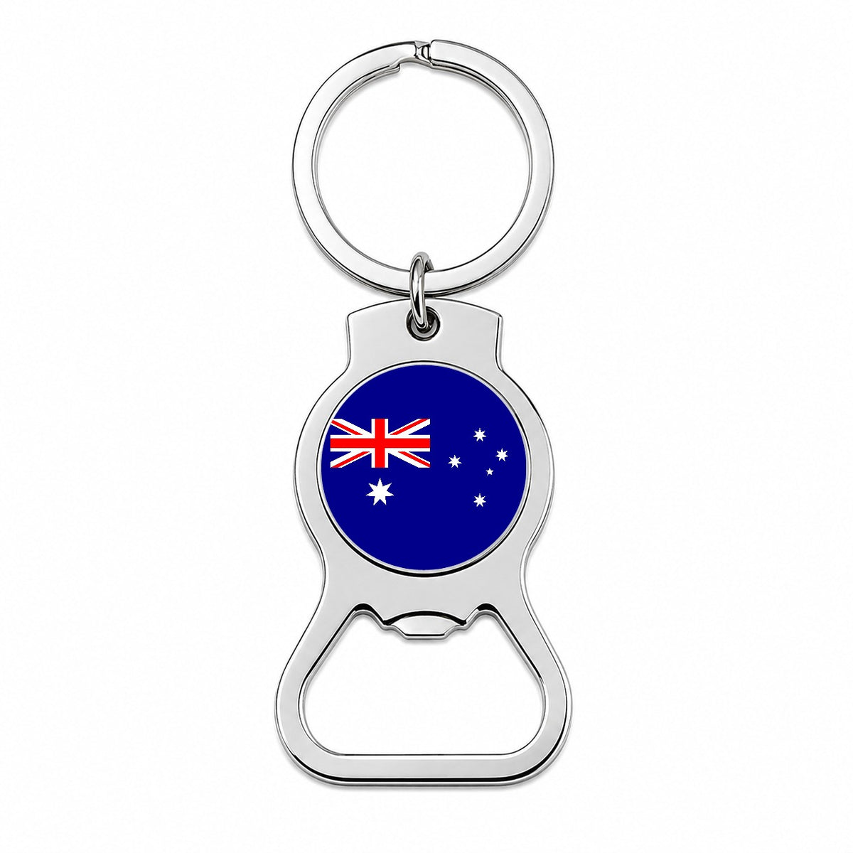 Heard Island and McDonald Islands Country Flag Bottle Opener Keychain