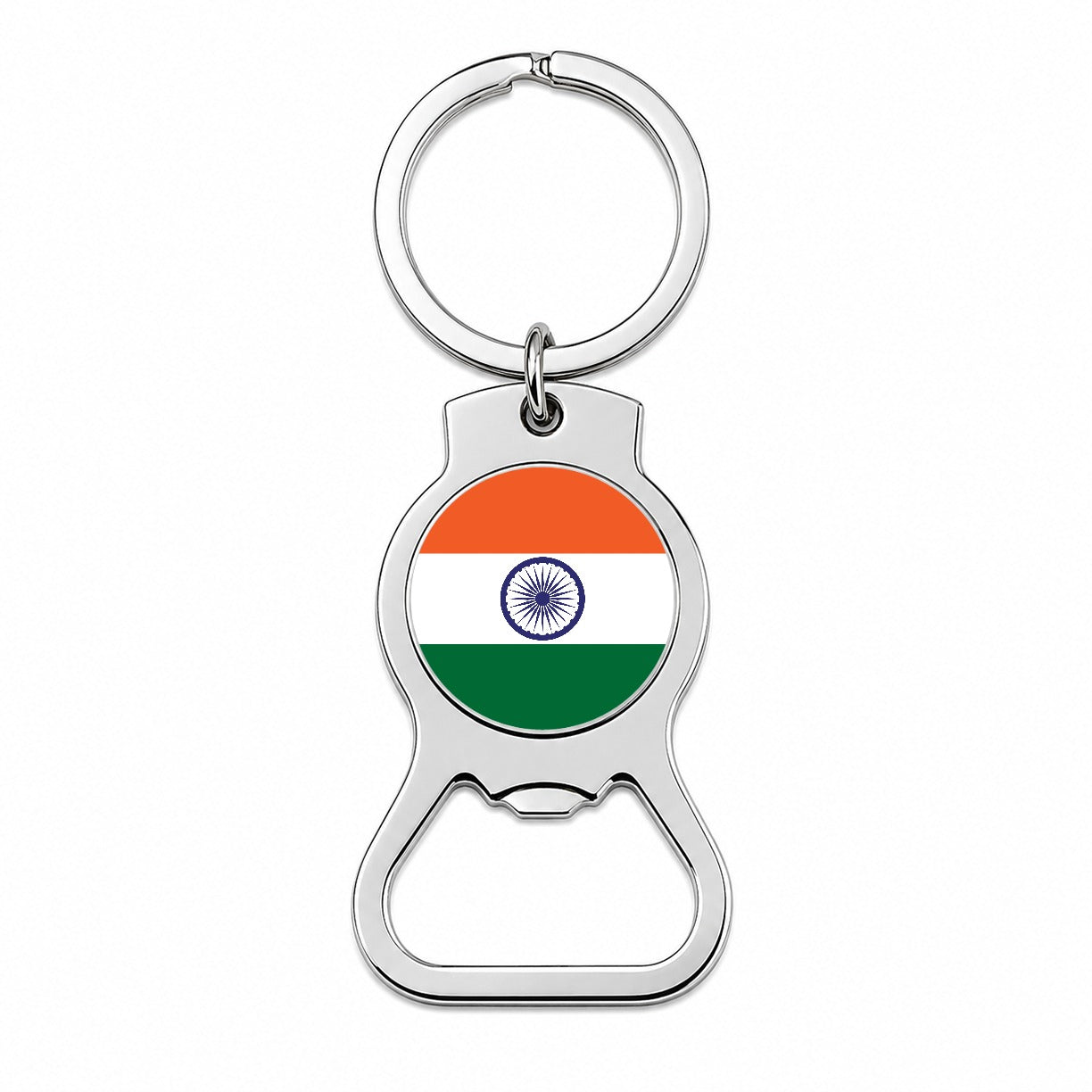 India Country Flag Bottle Opener Keychain
