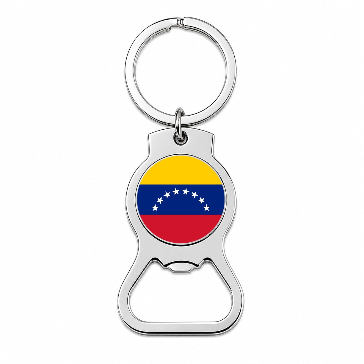 Venezuela Country Flag Bottle Opener Keychain